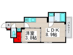 ルトゥール大師北の物件間取画像